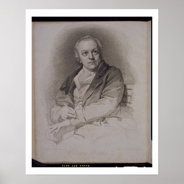 William Blake (1757-1827) ingiven av Luigi Schiav Poster (Framsidan)