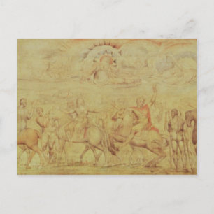 William Blake Älva Queene Vykort