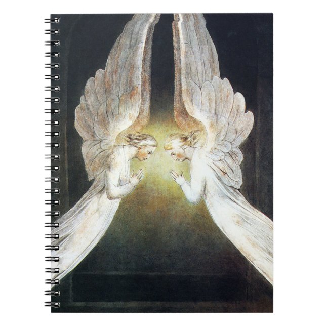 William Blake änglaranteckningsbok Anteckningsbok Med Spiral (Framsidan)
