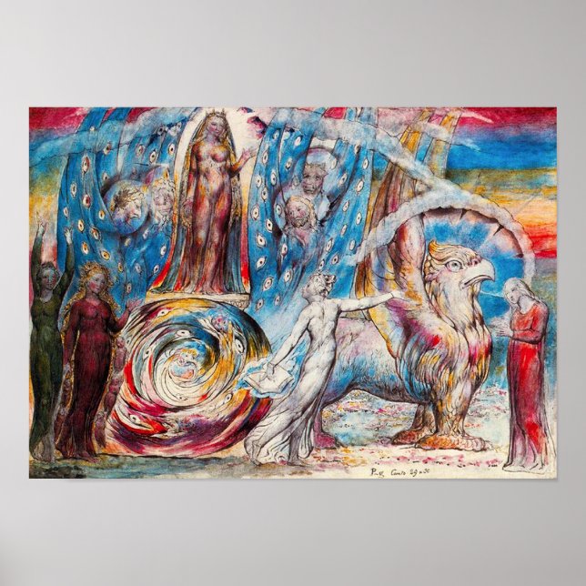William Blake Beatrice Poster (Framsidan)