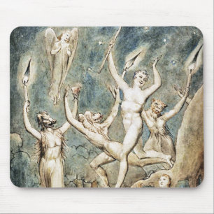 William Blake: Comus med hans Revellers Musmatta