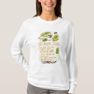 William Blake den sjuka ron, från sånger av T-shirt