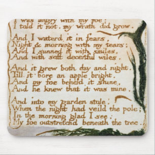 William Blake ett giftträd Musmatta