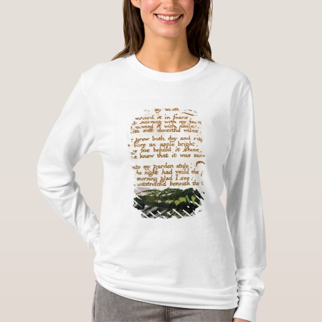 William Blake | ett giftträd T-shirt (Framsida)