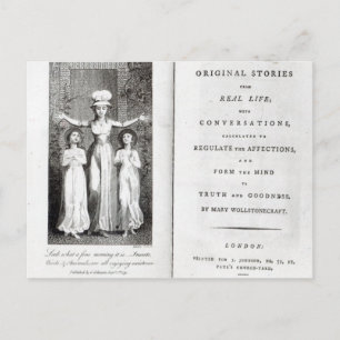William Blake Frontespis till 'Original Stories' Vykort