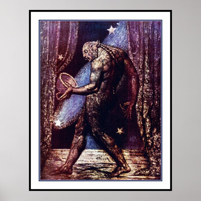 WIlliam Blake Ghost från Flea Poster (Framsidan)