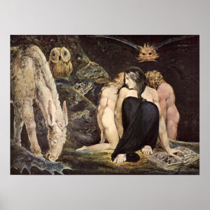 William Blake Hecate affisch