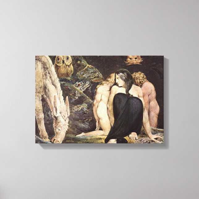 William Blake Hecate Kanvastryck (Framsida)