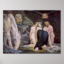 William Blake - Hecate; Natt of Enitharmon's Joy Poster