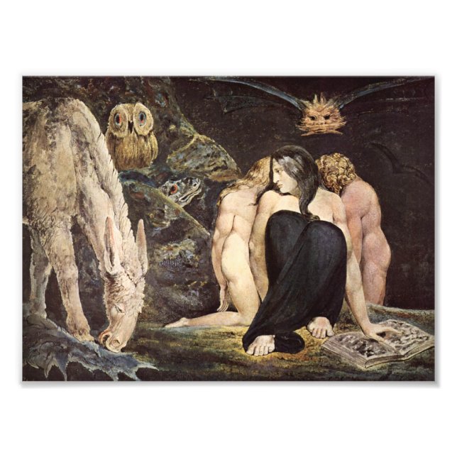 William Blake Hecate Print Fototryck (Framsidan)