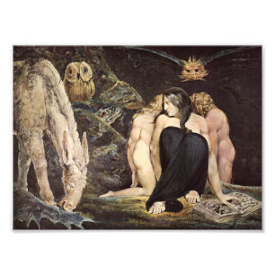 William Blake Hecate tryck