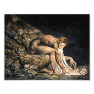 William Blake Isaac Newton Fototryck