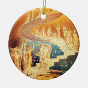 William Blake Jacob stegeprydnad Julgransprydnad Keramik