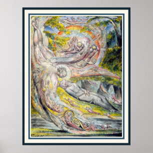William Blake konst: Miltons mystiska dröm Poster