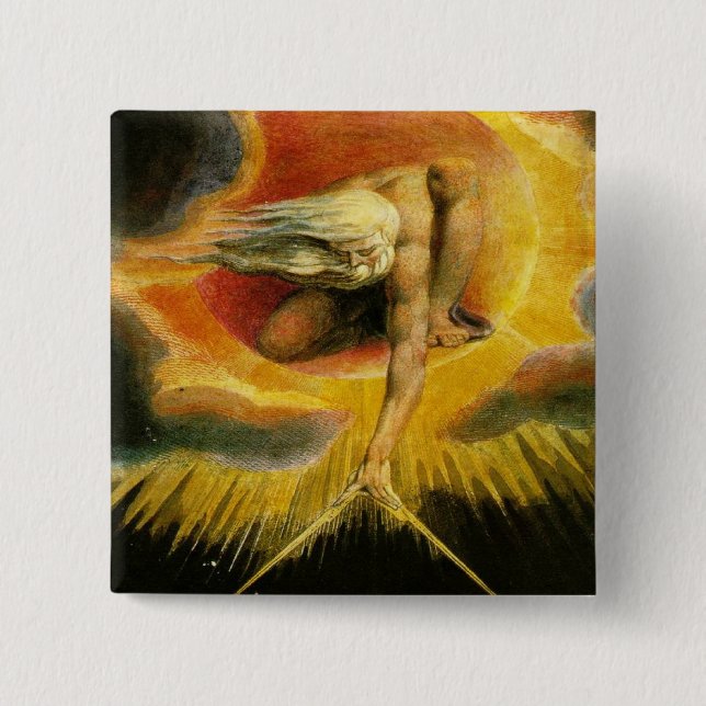 William Blake konstgud Knapp (Framsida)
