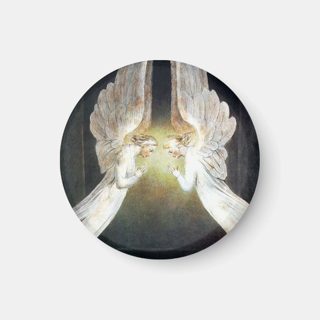 William Blake Kristus i Sepulcher Magnet (Framsidan)