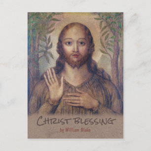 William Blake Kristus välsignelse The savior CC007 Vykort