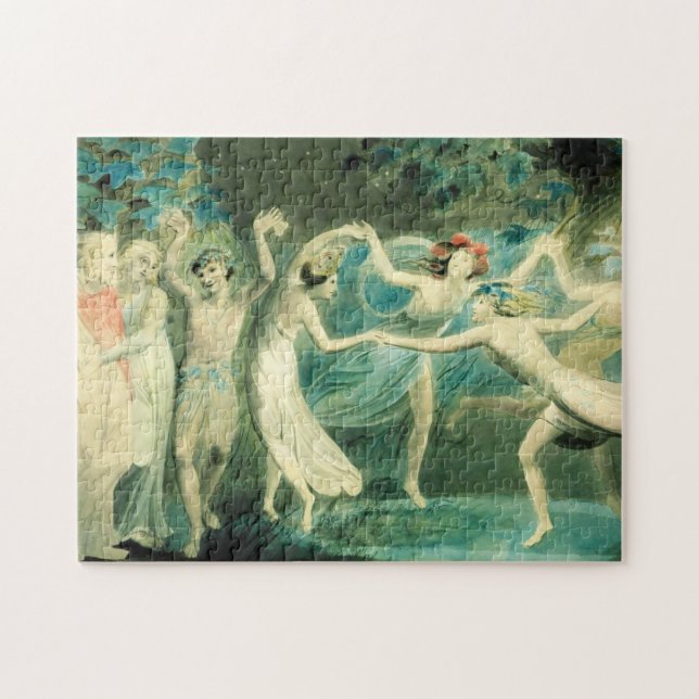 William Blake Midsommarnattens Dream Puzzle Pussel (Horisontell)