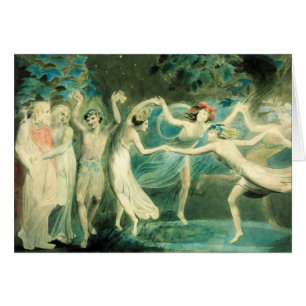 William Blake Midsummernatts dröm- kort