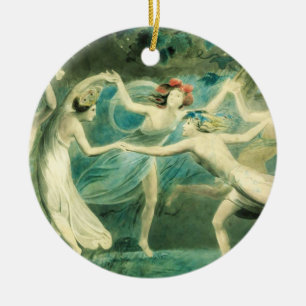 William Blake Midsummernatts dröm- prydnad Julgransprydnad Keramik