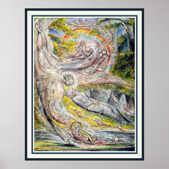 William Blake: Miltons Mysterious Dream Poster (Framsidan)