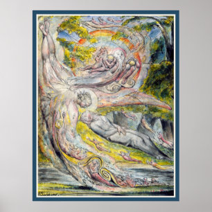William Blake: Miltons mystiska dröm Poster