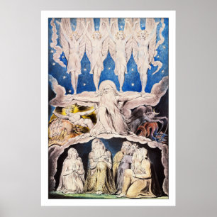 William Blake: När morgonstjärnorna sjöng… Poster