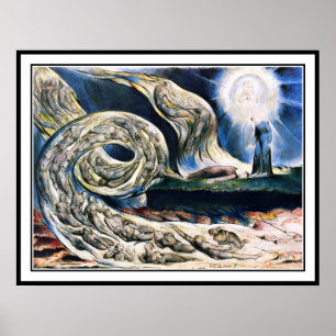 William Blake Poster Skriv ut: "Whirlwind of Älska