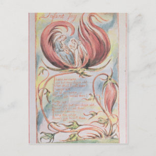 William Blake Sånger om oskuld; Barnets glädje, Vykort
