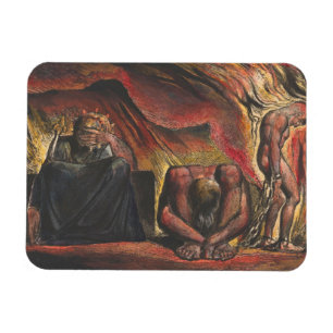 William Blake Skofeld iklädd smidda mankler Magnet