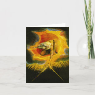 William Blake som är forntida av dagar Kort