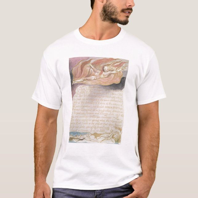 William Blake | "som en ny himmel börjas ", T Shirt (Framsida)