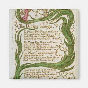 William Blake som prästen avbildar, från sång Magnet