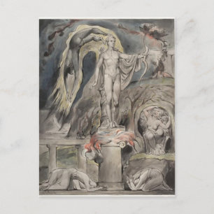 William Blake- The Shrine of Apollo Vykort