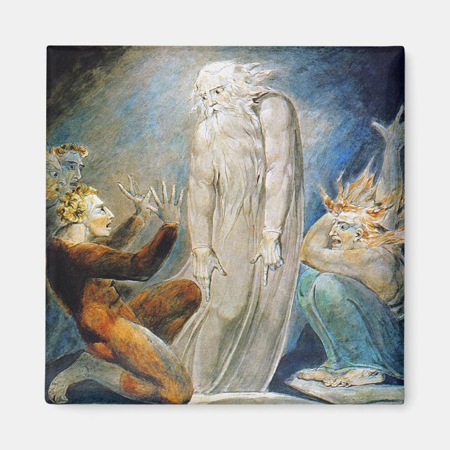 William Blake: The Witch of Endor Magnet (Framsidan)