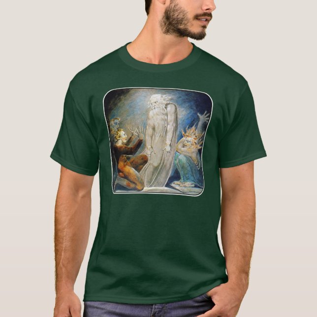 William Blake: The Witch of Endor T-shirt (Framsida)