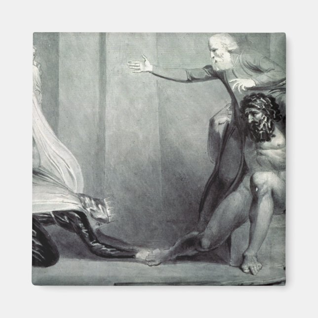William Blake | Tiriel, som återförs till Palace Magnet (Framsidan)