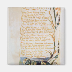 William Blake Tygeren, från sånger av oskuld Magnet