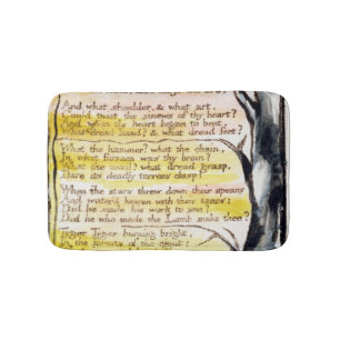 William Blake "Tygeren", pläterar 36 (Bentley Badrumsmatta