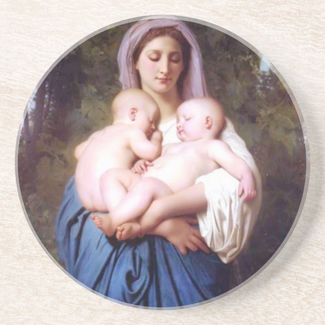 William Bouguereau_Charity (1878) Underlägg Sandsten (Framsidan)