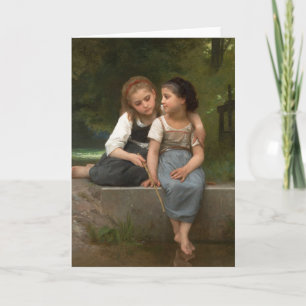 William Bouguereau - Fiske efter grodor Kort