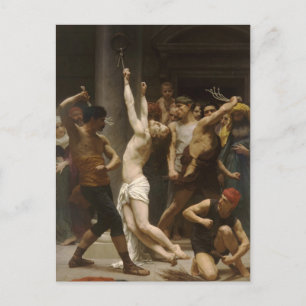 William Bouguereau- Flagellation of Jesus Kristus Vykort