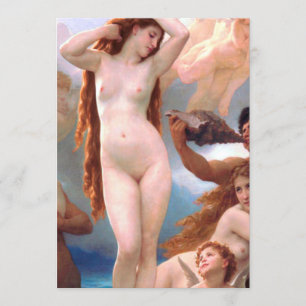 William Bouguereau - Venus födelse 1879 Inbjudningar
