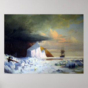 William Bradford arktisksommar Poster