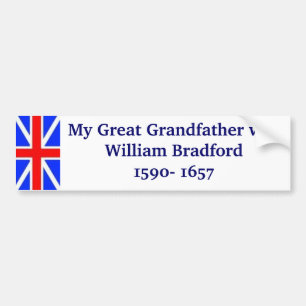 William Bradford min stor- farfar Bildekal