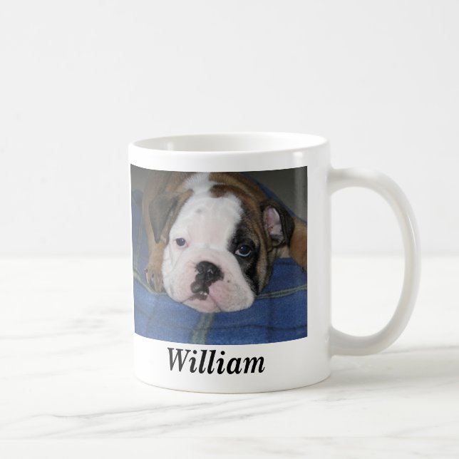 William bulldoggen #2 kaffemugg (Höger)