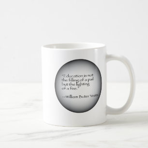 William Butler Yeats citationstecken Kaffemugg