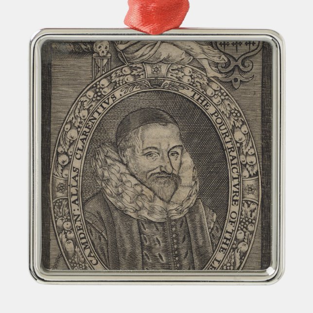 William Camden, c.1636 Julgransprydnad Metall (Framsidan)