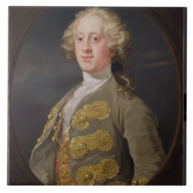 William Cavendish, Marquess av Hartington, mer Kakelplatta (Framsidan)