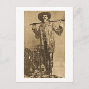 William Cody - Frontiersman (Sepia) Vykort